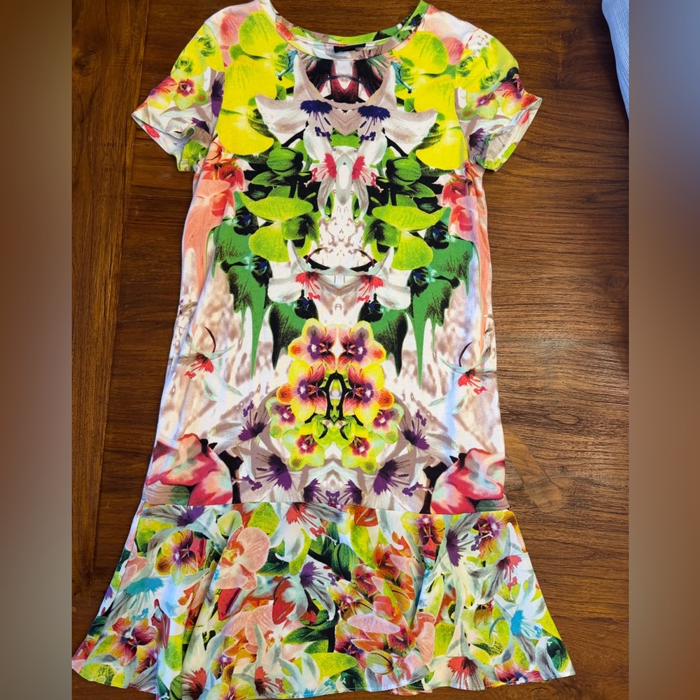 Prabal Gurung for Target Multicolor Floral Dress